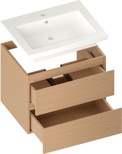 Mirlux Badmöbel Eiche hell 60...