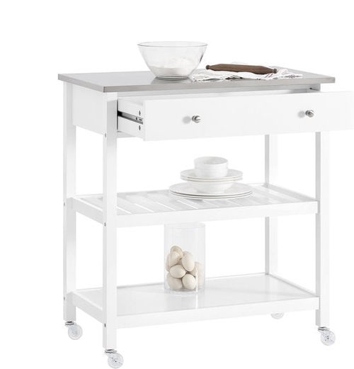 SoBuy Küchenwagen auf Rädern,...