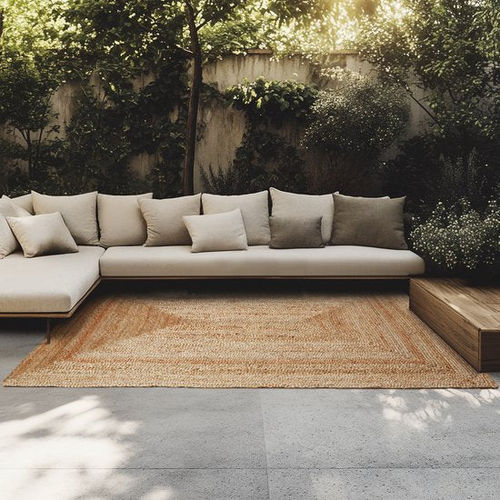 tectake® Handgewebter Teppich...