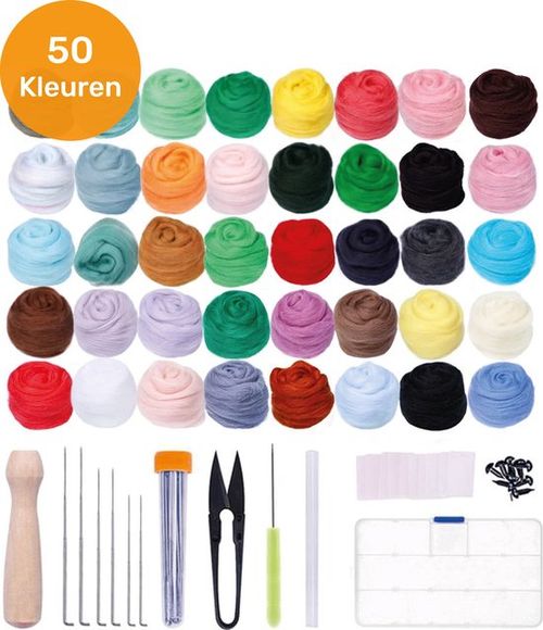 Nadelfilz-Starterpaket - 50...
