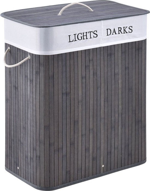 Bambus-Wäschekorb Curly - 100...