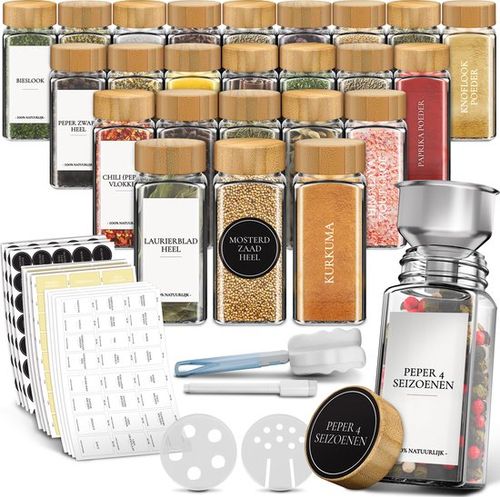 Soothe 24 Glasgewürzdosen...