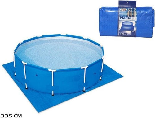 Bodenplatte für Pool 335 x 335 cm