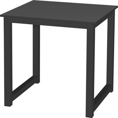 Küchentisch - Schreibtisch Tisch - 75 cm x 75 cm - schwarz