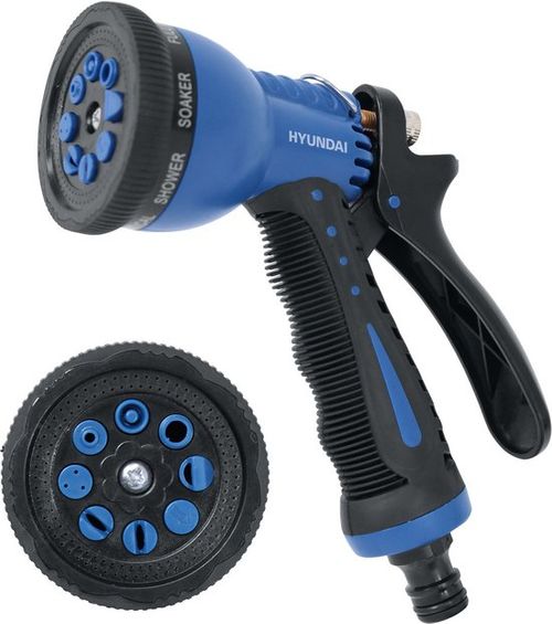Hyundai Sprühgeräteset deluxe 4-teilig - geeignet für 13 mm (1/2) und 15 mm (5/8) - ergonomisches Design - rostfreier Stahl