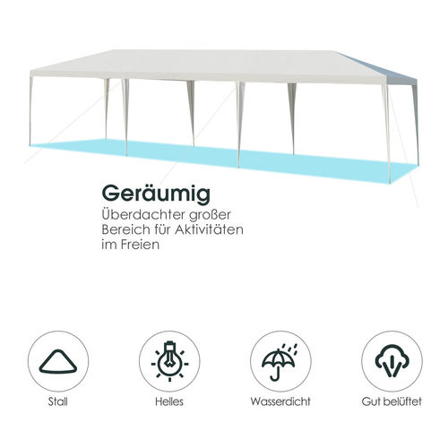Coast Partyzelt 3 m x 9 m...