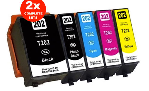 2x Epson 202XL Tintenpatronen...