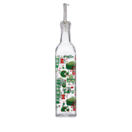 World of Flavours 550ml Öl- und Essigausgießer mit Aufdruck