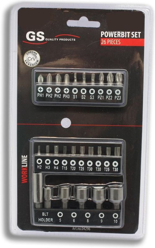 GS 'powerbit' Bitsatz...