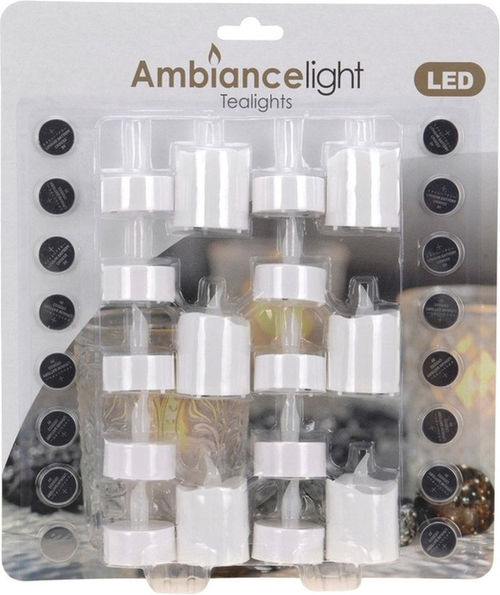 Teelichter mit LED - 16 Stück...