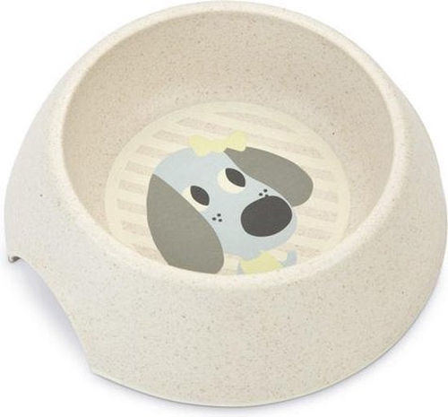 Beeztees Puppy Pipa - Hundenapf - Rosa - 14x14x4,5 cm