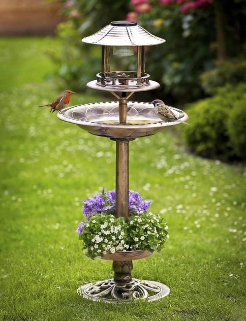 4-in-1 Vogeltränke mit...