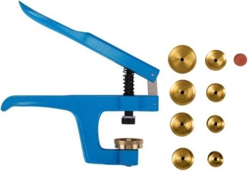 Velleman Schloss-Set für Uhrengehäuse, 10-teilig, nicht magnetisch, im Gehäuse, blau