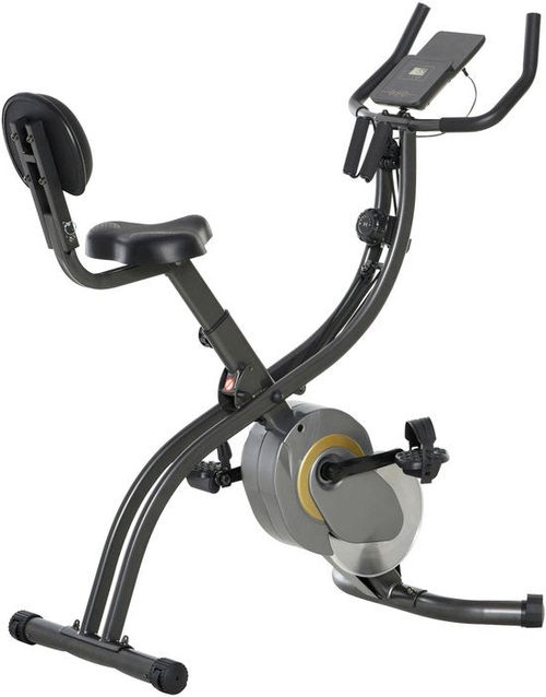 HOMCOM Fitness Bike-Stahl,...