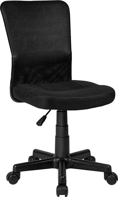 tectake® - Büro-Drehstuhl - Design schwarz