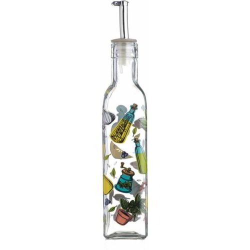 KitchenCraft World of Flavours Italienischer Öl- und Essigtropfer 275ml - 49 × 49 × 260 mm
