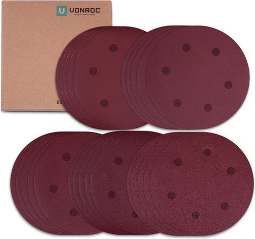 VONROC Schleifpapier-Set -...