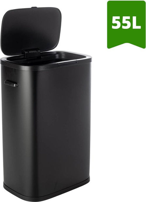 QLT Push Lid Mülleimer -...