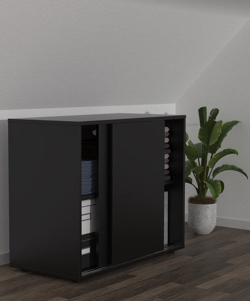 Hängeschrank unter schräger...