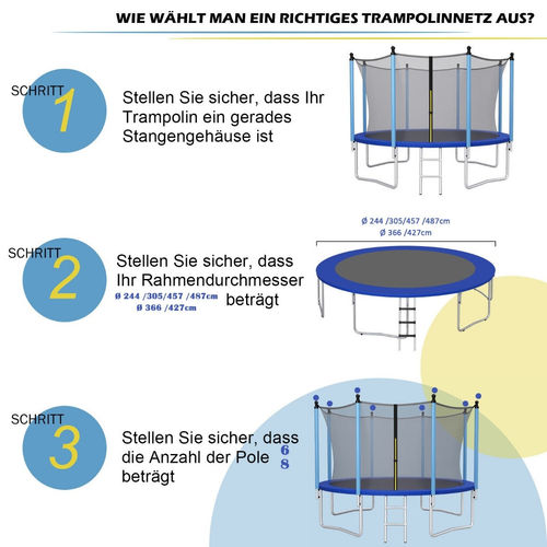 Coast Ã˜427 cm Trampolin...