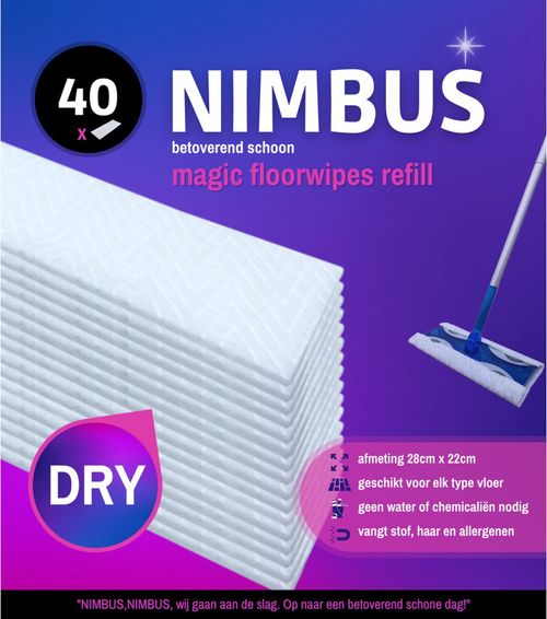 Nimbus Magic Floorwipes...
