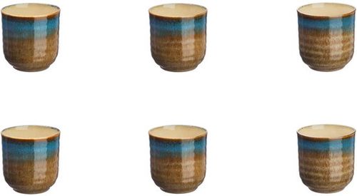 Becher ISLAND 15cl - 6 Stück - Erde und Meer