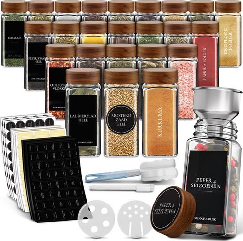 Soothe 24 Glasgewürzdosen...