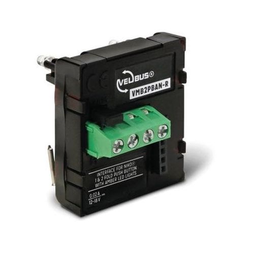 Schnittstelle mit blauen...