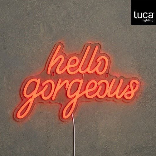 Neonleuchte Gorgeous - Rot -...