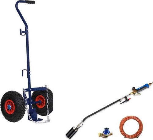 Unkrautbrenner mit Wagen -...