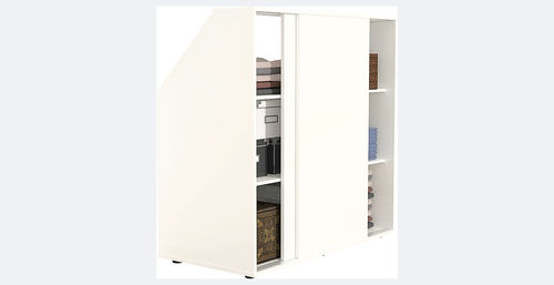 VDD Weißer Winkelwandschrank...