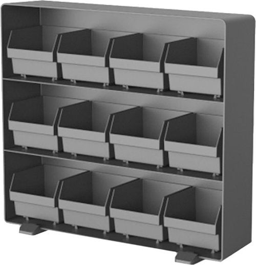 BRASQ Tea Organizer Black...