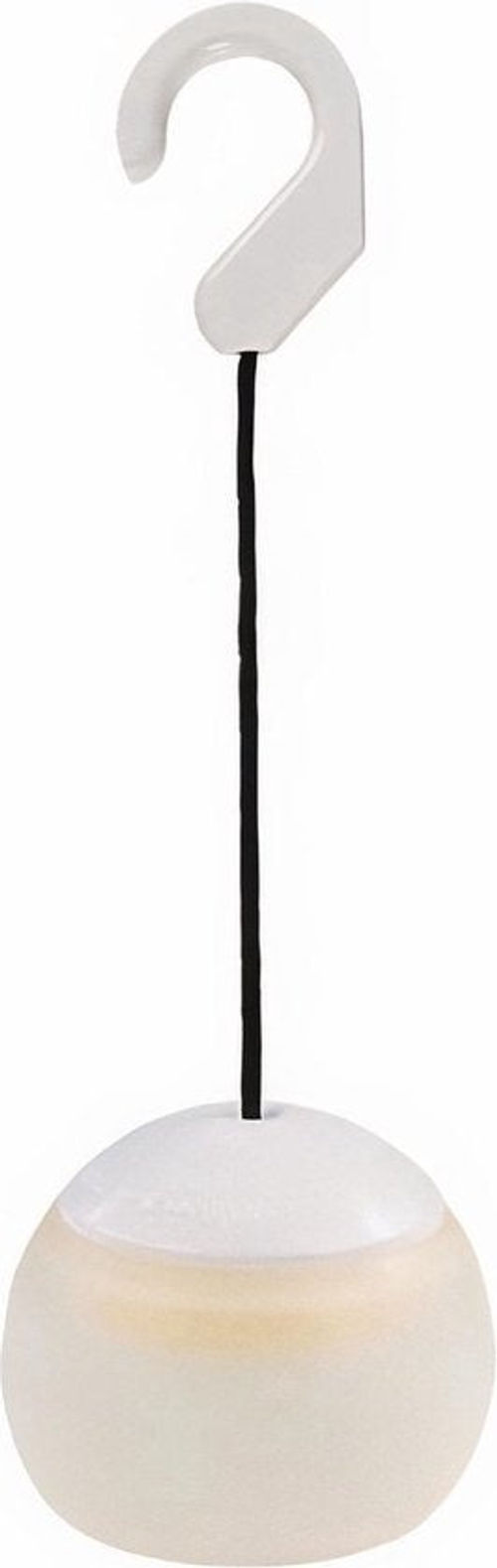 LED-Hängeleuchte - Glühbirne - 4 LED - Silikon - weiß