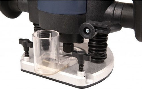 FERM Router - PRM1015 - 1300W - 2 Spannzangen - 60mm Frästiefe - 30mm Fräsdurchmesser - 6-teilig