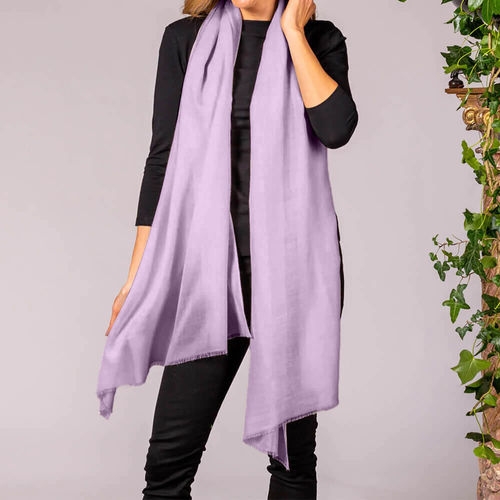 Pastel Lilac Cashmere and...