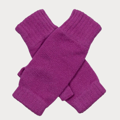 Ladies Fuchsia Pink Cashmere...