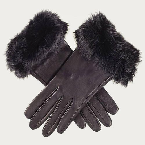 Ladies' Black Leather Gloves...