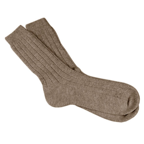 Men's Light Brown Cashmere...