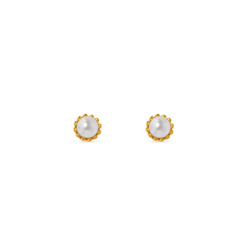 Pearl Stud Earrings - Orelia...