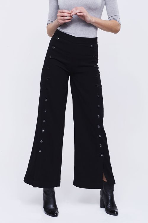 Buy SOSANDAR Ponte Cargo Wide Leg Trouser 8, Trousers