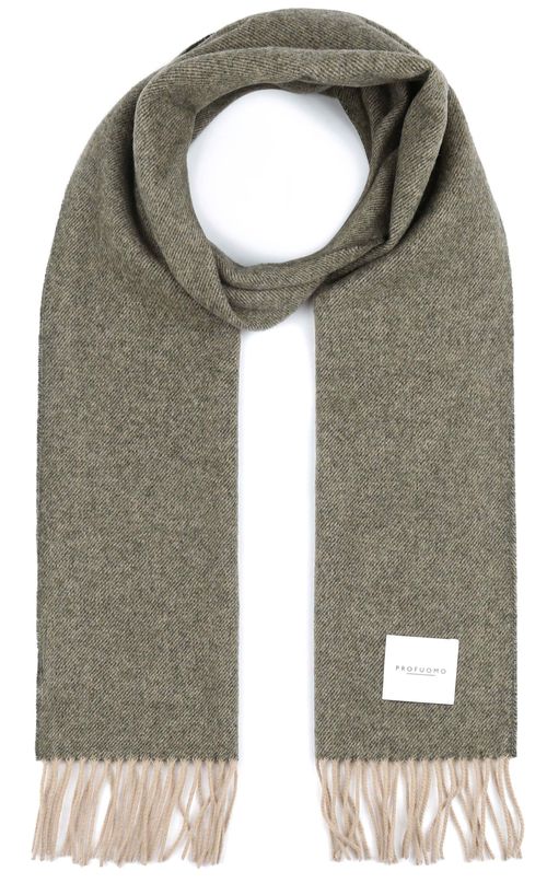 Profuomo Scarf Lambswool Green