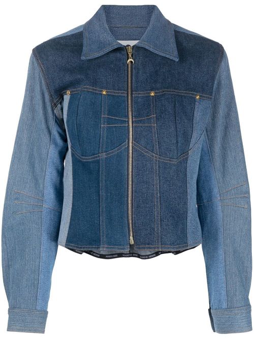 MARINE SERRE- Denim Jacket