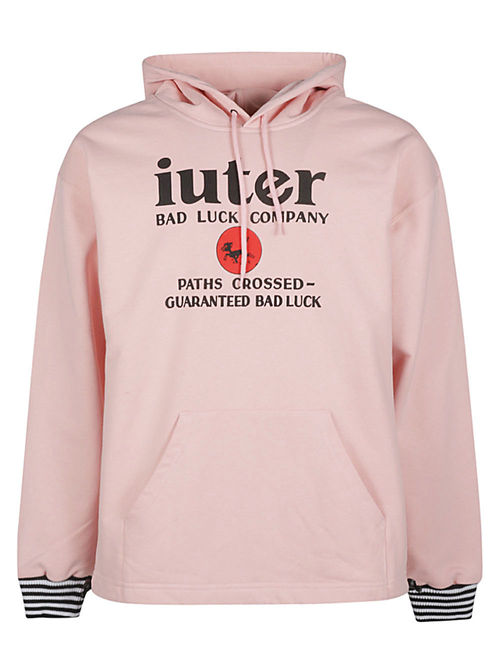 IUTER- Printed Cotton Hoodie