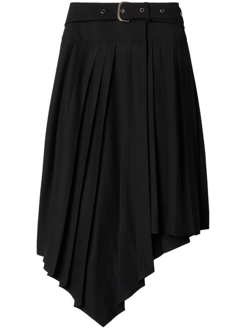 OFF-WHITE- Belted Pleated...