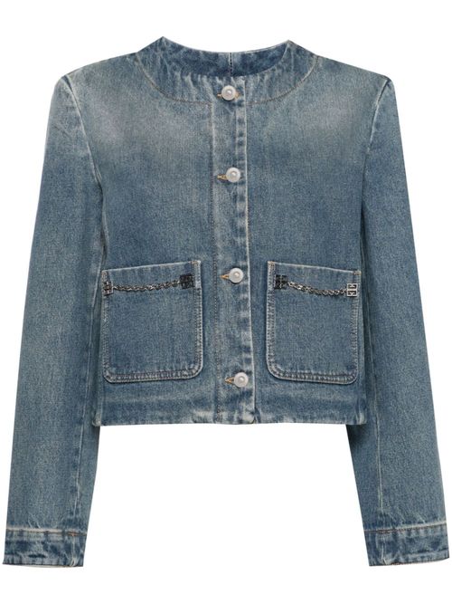 GIVENCHY- Denim Cotton Jacket