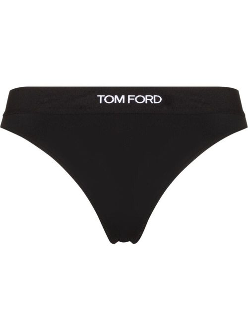 TOM FORD- Logo Thong Briefs