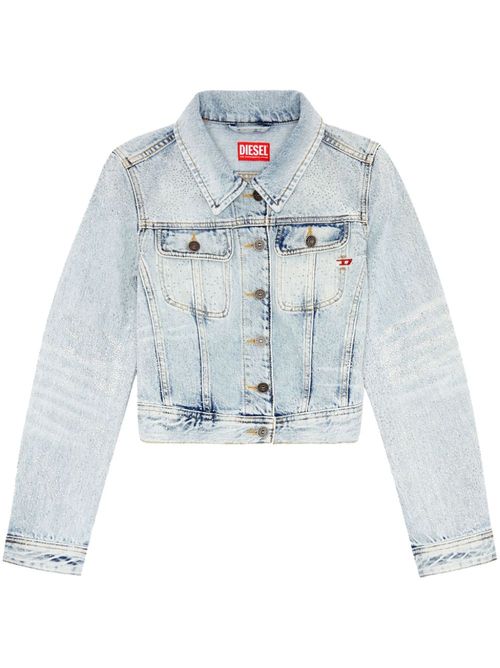 DIESEL- Denim Cropped Jacket