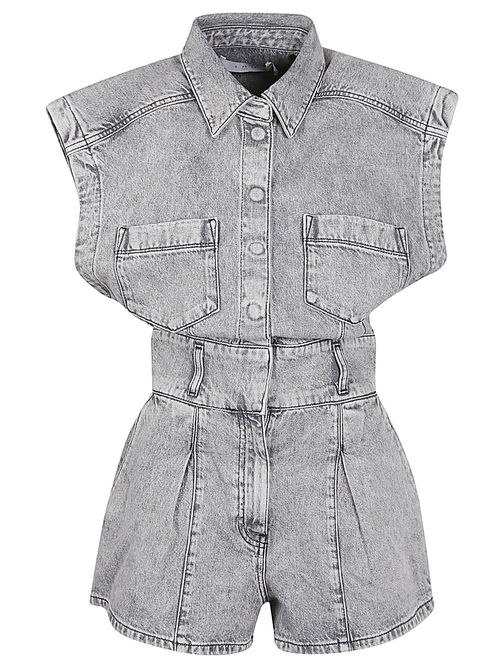 IRO- Bailee Denim Playsuit