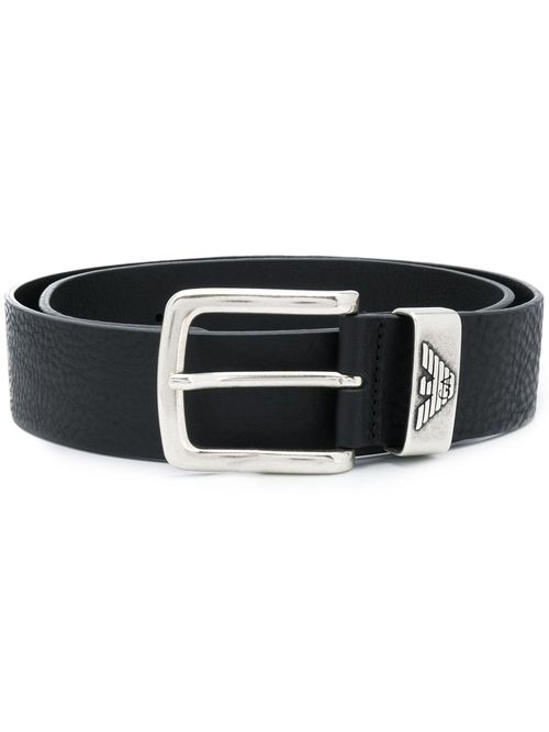 EMPORIO ARMANI- Leather Belt