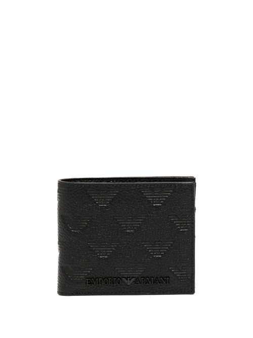 EMPORIO ARMANI- Logo Leather...